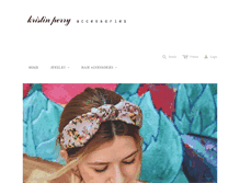 Tablet Screenshot of kristinperry.com